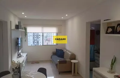 Apartamento 2 quartos, 1 vaga coberta, 55m2 -Mobiliado! Santa Terezinham Irajá-Sbc