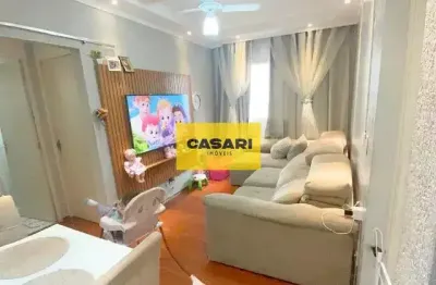 Apartamento 2 quartos, 1 vaga, 52m² - independência, em são bernardo do campo