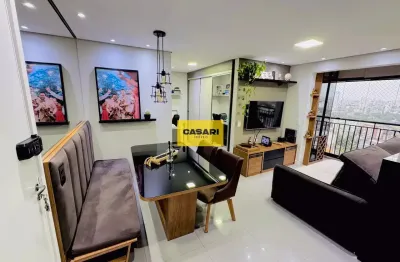 Apartamento à venda no bairro vila euclides – são bernardo do campo | 1 quarto, 1 vaga e armários planejados