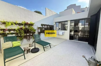 Casa térrea assobradada residencial e comercial com estúdio e varanda – santo andré/sp