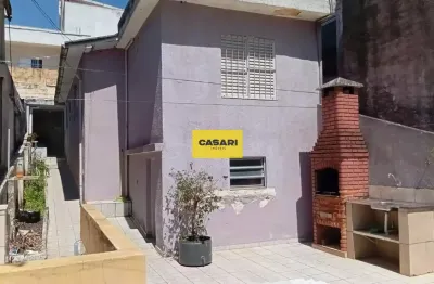 Casa térrea à venda no bairro campanário – diadema/sp – 2 quartos, quintal e churrasqueira