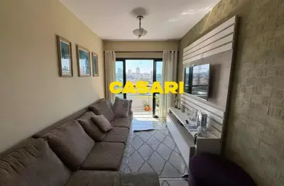 Apartamento 3 quartos, 1 suite, Sacada, 1 vaga coberta, 84m2- Rudge Ramos - Sbc