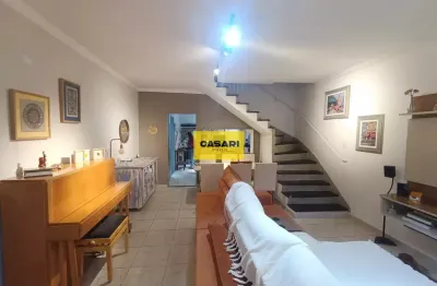 Sobrado à venda no bairro rudge ramos em são bernardo do campo | 3 quartos, 3 vagas e edícula