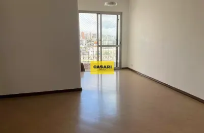 Apartamento 3 quartos, 2 banheiros, Sacada, 1 vaga coberta, 73m2- Jardim do Mar - SBC