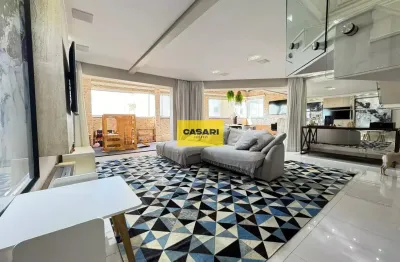 Cobertura à venda no rudge ramos – são bernardo do campo | 3 suítes, 185m², varanda gourmet e alto padrão