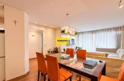 Apartamento à venda no Centro de São Bernardo do Campo - 4 quartos sendo  3 suítes e 120m².
