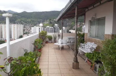 Cobertura linear com 4 quartos terraço à venda, 181 m² por r$ 1.099.999 - grajaú - rio de janeiro/rj