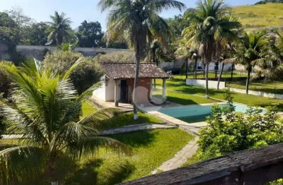 Sítio com 12 dormitórios à venda, 15000 m² por r$ 4.500.000,00 - guaratiba - rio de janeiro/rj