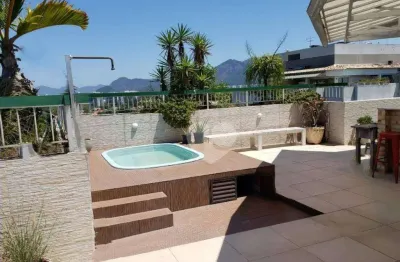 Cobertura com 4 quartos à venda, 267 m² por r$ 2.300.000 - barra da tijuca - rio de janeiro