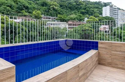 Cobertura com 5 dormitórios à venda, 293 m² por r$ 2.850.000,00 - laranjeiras - rio de janeiro/rj