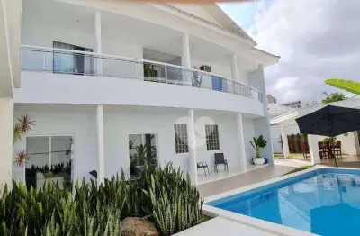 Casa com 4 dormitórios à venda, 354 m² por r$ 2.800.000,00 - recreio dos bandeirantes - rio de janeiro/rj