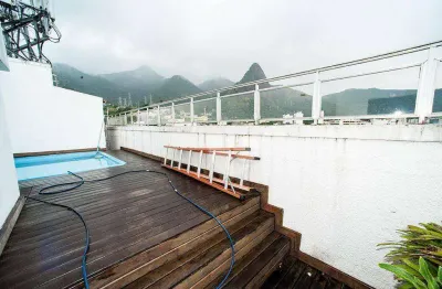 Cobertura duplex  com 3 quartos 1 vaga à venda no grajaú, rio de janeiro/rj