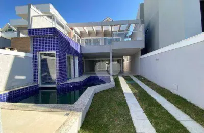 Casa com 5 quartos à venda, 333 m² por r$ 2.650.000 - recreio dos bandeirantes - rio de janeiro/rj