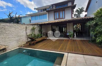 Vivendas- casa com 5 quartos. 2 suítes  à venda, 309 m² por r$ 2.500.000 - recreio dos bandeirantes