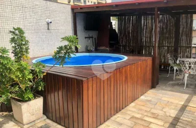Cobertura à venda, 186 m² por r$ 850.000,00 - tijuca - rio de janeiro/rj