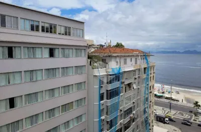 Posto 6 ! cobertura linear com 3 quartos  (2 suites)  à venda  por r$ 2.380.000 - copacabana - rio de janeiro/rj