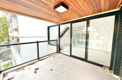 Cobertura com 2 dormitórios à venda, 180 m² por r$ 3.450.000,00 - ipanema - rio de janeiro/rj