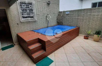Casa duplex com 3 quartos à venda, 204 m² por r$ 790.000 - tijuca - rio de janeiro/rj