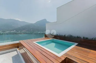 Cobertura com 3 dormitórios à venda, 315 m² por r$ 7.500.000,00 - lagoa - rio de janeiro/rj