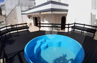 Cobertura linear com 3 quartos à venda, 318 m² por r$ 2.600.000 - jardim oceânico - rio de janeiro/rj