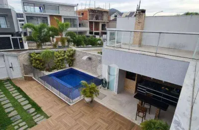 Casa com 6 quartos à venda, 484 m² por r$ 3.595.000 - recreio dos bandeirantes - rio de janeiro/rj