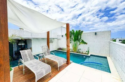 Cobertura com 3 quartos sendo 3 suítes à venda, 300 m² por r$ 2.600.000 - recreio