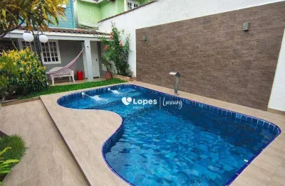 Casa com 3 quartos sendo 2 suítes, piscina, á venda, 160 m² por r$ 750.000 - vargem pequena - rio de janeiro/rj