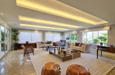 Condomínio malibu - mansão triplex com 5 suítes. barra da tijuca/rj.