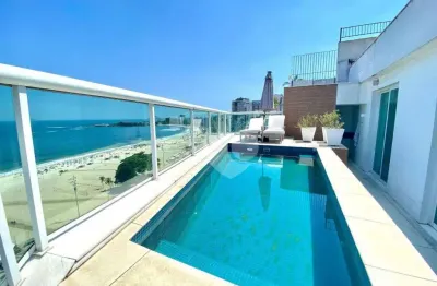 Cobertura à venda, 531 m² por r$ 24.000.000,00 - copacabana - rio de janeiro/rj