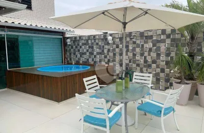 Cobertura duplex com 3 quartos (2 suites) ,190 m² à venda por r$1.700.000 -recreio dos bandeirantes