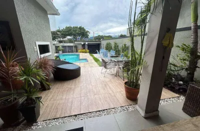 Casa com 4 quartos sendo 2 suítes, à venda, 259 m² por r$ 2.600.000 - recreio dos bandeirantes - rio de janeiro/rj