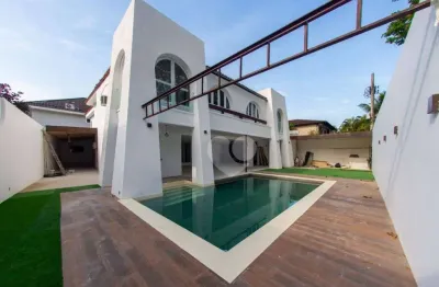 Casa com 4 dormitórios à venda, 825 m² por r$ 6.000.000,00 - barra da tijuca - rio de janeiro/rj