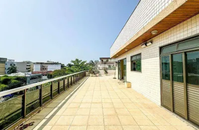 Cobertura linear 4 quartos (2suites), 263 m² à venda por r$ 1.300.000 - recreio dos bandeirantes