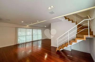Apartamento duplex com 3 dormitórios à venda, 220 m² - leblon - rio de janeiro/rj