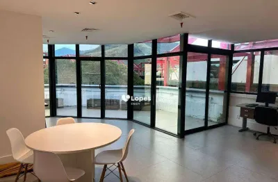 Sala comercial reformada em cobertura , 80 m² por r$ 450.000 - barra da tijuca - rio de janeiro/rj