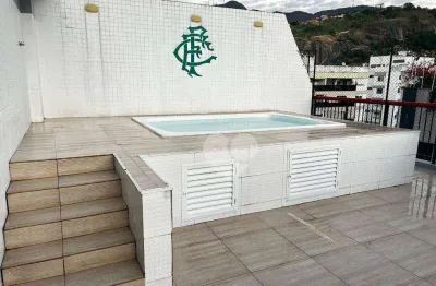 Cobertura duplex com 3 quartos 2 vagas no condomínio garden park à venda no grajáu, rio de janeiro/rj