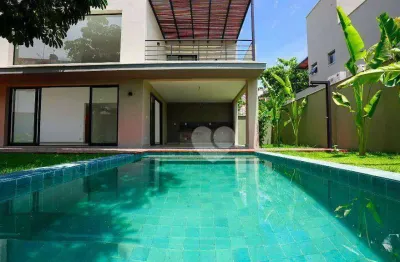 Casa com 4 suítes à venda, 422 m² por r$ 6.500.000 - barra da tijuca - rio de janeiro/rj