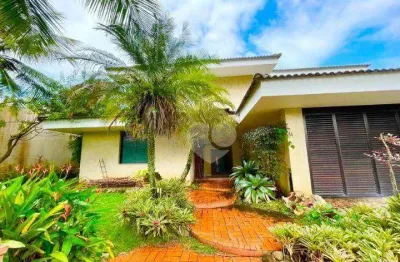 Casa para reformar com 4 quartos, sendo 3 suítes à venda, 739 m² por r$ 5.000.000 - barra da tijuca