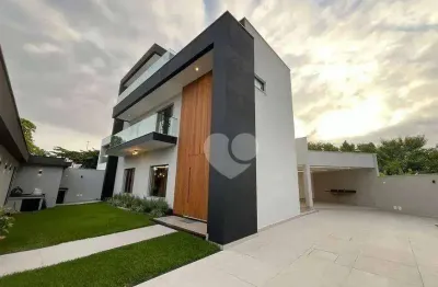 Casa com 4 suítes à venda, 325 m² - recreio dos bandeirantes - rio de janeiro/rj