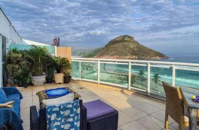 Cobertura com 2 quartos/suítes à venda, 183 m² por r$ 2.650.000 - recreio dos bandeirantes - rio de janeiro/rj
