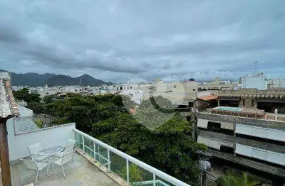 Cobertura com 3 quartos (2 suítes) à venda, 198 m² por r$ 1.495.000 - recreio dos bandeirantes - rio de janeiro/rj