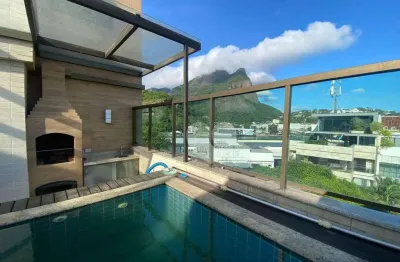 Cobertura com 3 quartos à venda, 249 m² por r$ 3.500.000 - jardim oceânico - rio de janeiro/rj