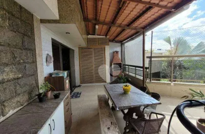 Cobertura com 2 quartos à venda, 158 m² por r$ 960.000 - recreio dos bandeirantes - rio de janeiro