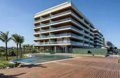 Apartamento com 1 quartos à venda, 130 m² por r$ 4.200.000 - barra da tijuca - rio de janeiro/rj