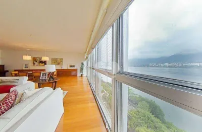 Apartamento com 5 dormitórios à venda, 262 m² por r$ 5.900.000,00 - lagoa - rio de janeiro/rj