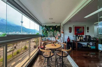 Apartamento com 3 dormitórios à venda, 185 m² por r$ 2.950.000,00 - lagoa - rio de janeiro/rj