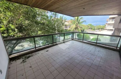 Apartamento  2ª quadra praia, 3 quartos,3 vagas, 147 m²  por r$ 1.350.000 -recreio dos bandeirantes