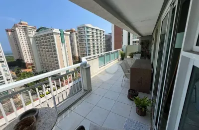 Condomínio americas park - apartamento reformado com vista mar no edifício sundeck. barra da tijuca/rj.