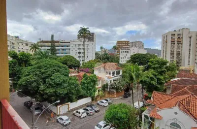 Apartamento em rua nobre - varanda - 2 quartos - suíte - r$850.000,00 - humaitá - rj