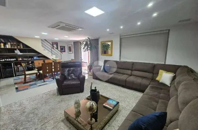Cobertura com 3 suítes à venda, 195 m² por r$ 1.370.000 - recreio dos bandeirantes/rj